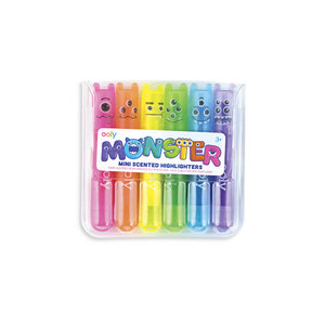 Ooly Mini Monster Scented Highlighter Set