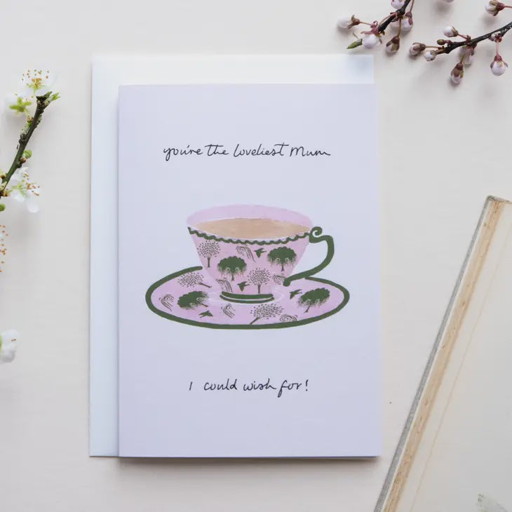 Cup Of Tea Mothers Day Card