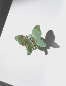 Spring Butterfly Claw Clip