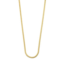 Load image into Gallery viewer, Joanna Flat Snake Chain Necklace / Colours