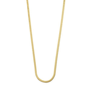 Joanna Flat Snake Chain Necklace / Colours