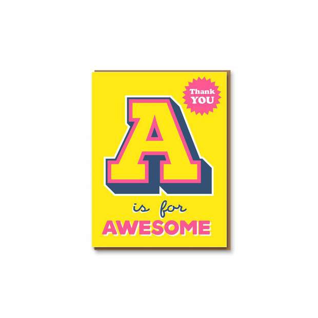A is for Awesome