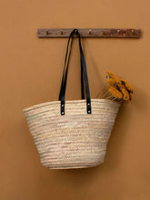 Load image into Gallery viewer, Bohemia Valencia Basket with Black Handles in Various