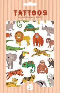 Tattoos - Jungle Animals
