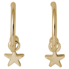 Load image into Gallery viewer, Pilgrim Ava Star Hoop Earrings
