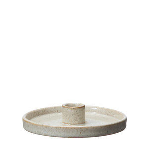 Isabell Ceramic Candleholder / Off White