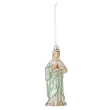 Load image into Gallery viewer, Glass Mary Tree Ornament
