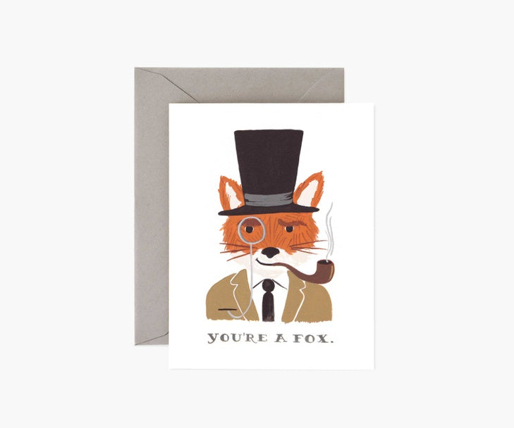 You're a fox