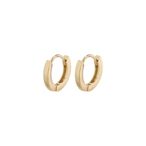 Arnelle Small Gold Plated Hoops