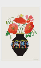 Load image into Gallery viewer, &#39;Poppies In A Vase&#39; Print