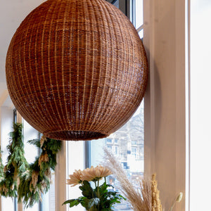 Bamboo Pendant Ball Lampshade 60cm