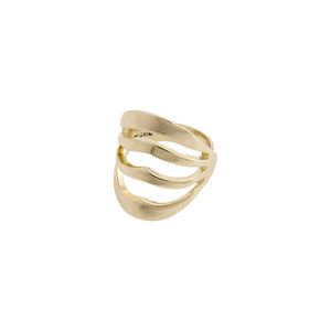 Bellona Gold Plated Statement Ring