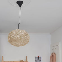 Load image into Gallery viewer, Black Cord Set and Ceiling Rose