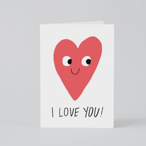 Wrap I Love You Valentine's Card