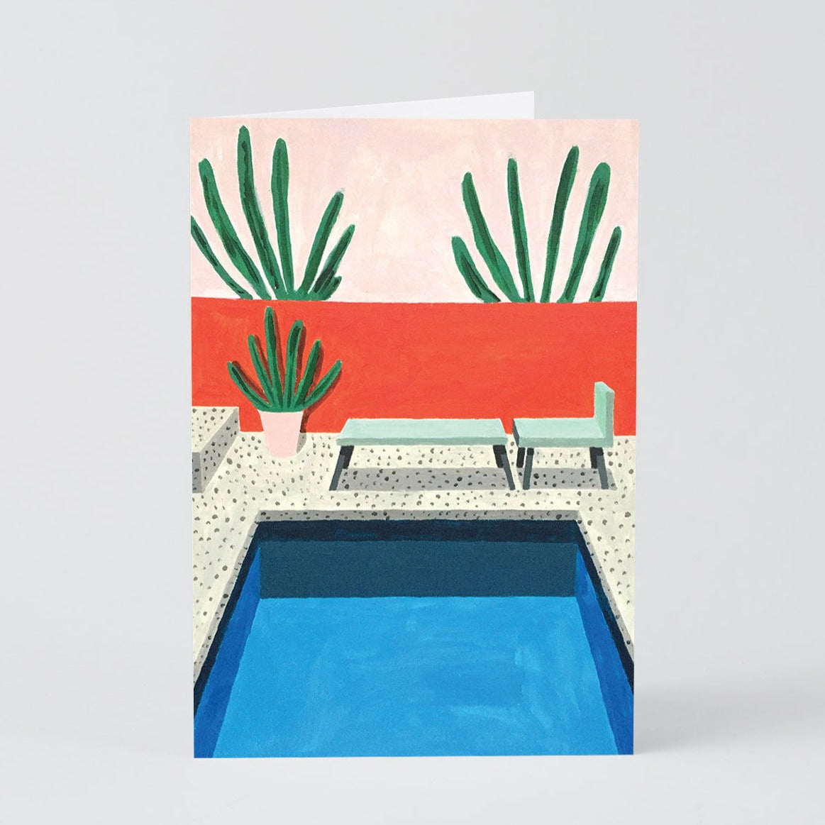 Wrap Pool and Deckchair Card