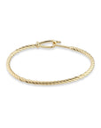 Cece Gold Plated Twist Bracelet