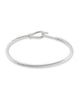 Cece Silver Plated Twist Bracelet