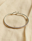Cece Silver Plated Twist Bracelet
