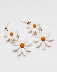 Pepper You Duo Statement Daisy Earrings