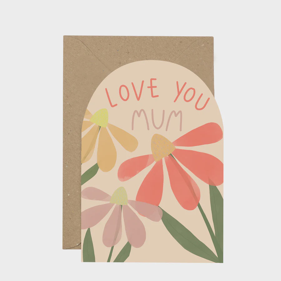 Plewsy 'Love You Mum' card