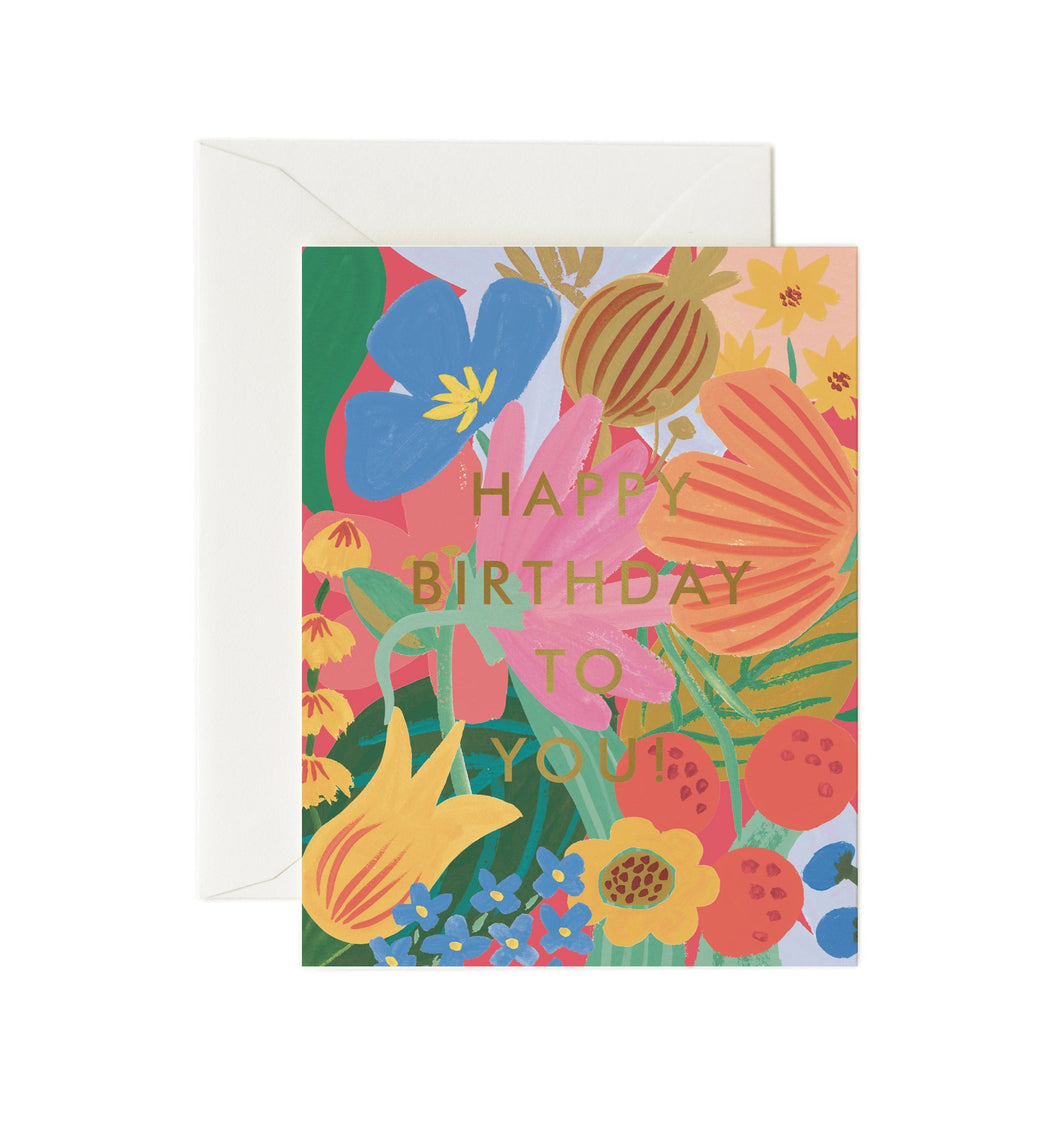 Rifle Paper Co. Sicily 'Happy Birthday to You' Card