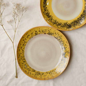 HK Living 70s Ceramics Side Plates Autumn