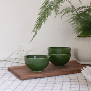 Hkliving The Emerald: Ceramic Desert Bowl