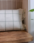 Alma Rectangle Grid Cushions / 35 x 65cm