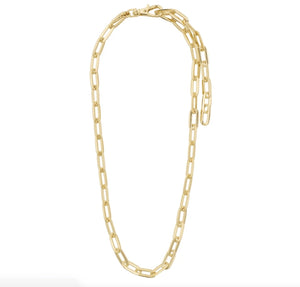 Pilgrim Kindness Cable Chain Necklace / Gold