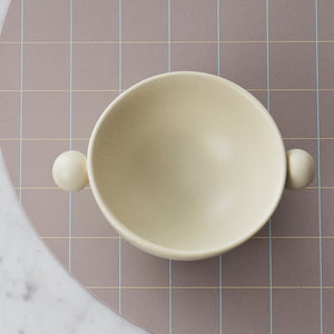 Inka Porcelain Bowl in Off White