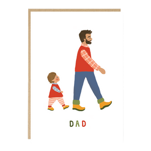 Jade Fisher Walking Dad Card "Poppa"