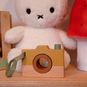 Vintage Style Wooden Camera