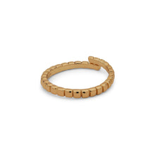 Load image into Gallery viewer, Lulu Cubist Gold Plated Stacking Ring
