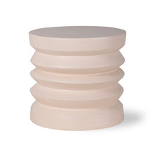 Load image into Gallery viewer, HK Living Stoneware Side Table in Cream