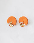 Annabelle earrings in orange from pepper you