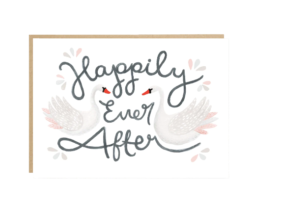 Jade Fisher 'Happily Ever After' Wedding Card