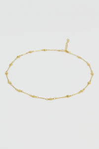 Sun Chain Gold Necklace