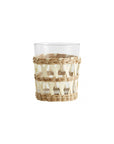 Natural/White Woven Glass