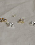 Pilgrim Heart Stud Earrings Set of Two