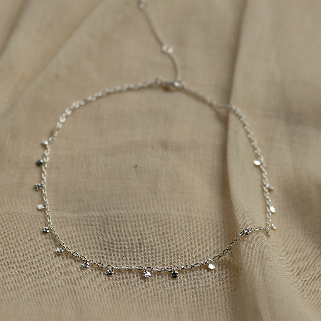 Panna Silver Plated Small Charm Necklace