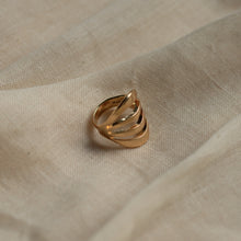Load image into Gallery viewer, pilgrim-gold-plated-bellona-ring