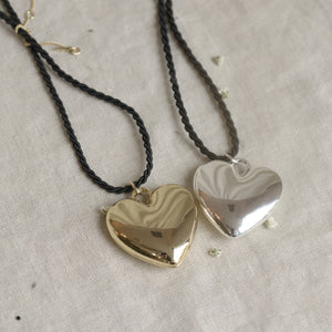 Pilgrim Reflect Heart Necklace