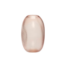 Load image into Gallery viewer, Pink Dimpled Texture Glass Vase