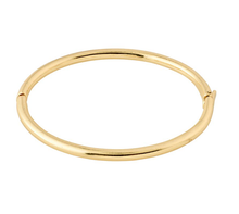Load image into Gallery viewer, Reconnect Bangle Bracelet Gold Plated  