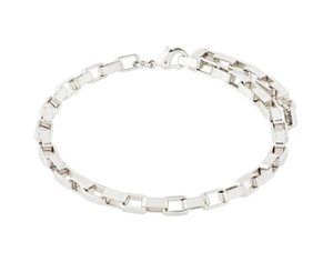 Pilgrim Clarity Cable Chain Bracelet Silver-Plated
