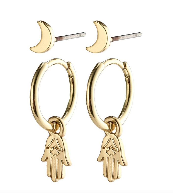 Pilgrim Nyla Earrings Gold Plated