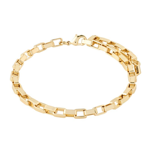 Pilgrim Clarity Cable Chain Bracelet Gold-Plated