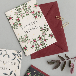 Catherine Lewis, Festive Wishes Christmas card