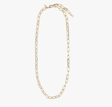 Load image into Gallery viewer, Pilgrim Bibi Cable Chain Necklace Gold Plated