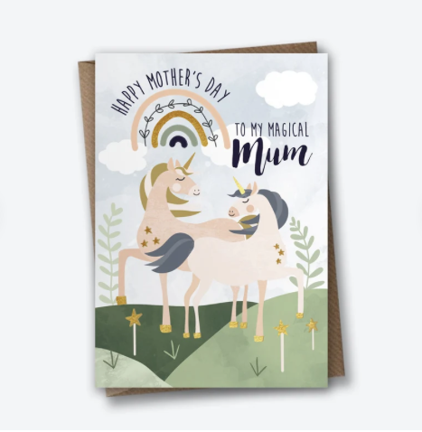 Christine Gardner Magical Mum Unicorns Card